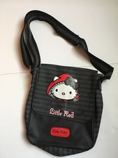 HELLO KITTY Borsa tracolla, originale Sanrio, ecopelle, NUOVA MAI USATA