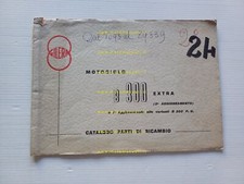 Gilera B 300 Extra 2° Aggiornamento 1961 catalogo ricambi originale