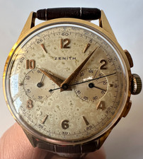 ZENITH Cronografo Vintage Oro