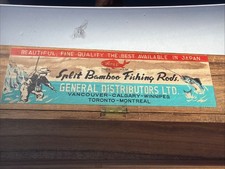 Canna da pesca a mosca vintage