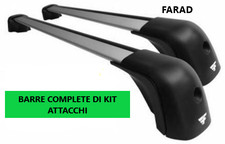 BARRE PORTATUTTO PORTAPACCHI TETTO CON RAILS PER HONDA CIVIC TOURER 2014 IN POI