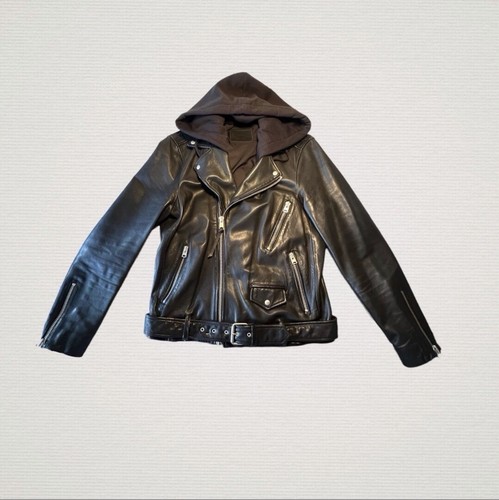Giacca pelle uomo allsaints - giacca,