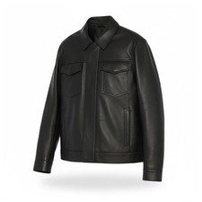 Giacca pelle uomo moto - uomo,