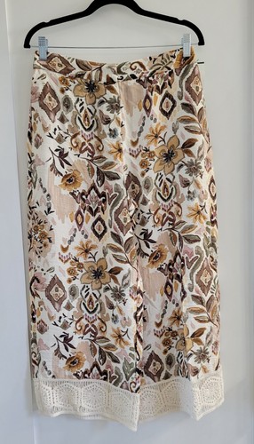 Pantaloni guipure stampati - pantaloni,