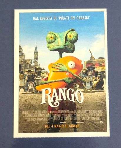 Cartolina ciak rango gore - ciak,