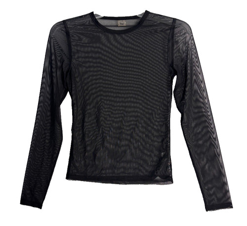 Top tna maglia trasparente - top,