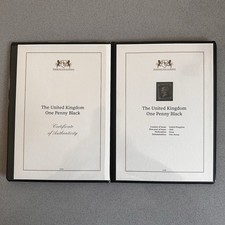 Francobollo PENNY nero 1840 in