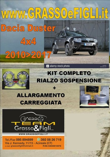 Kit completo rialzo molle - completo, 3cm