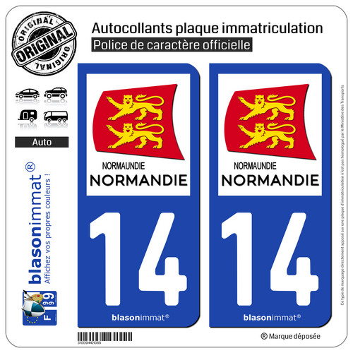 Stickers autocollants plaque - 2,