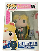 Funko Pop Sailor Moon e Luna Vinyl Figure 89 Nuovo Originale Bunny Animations