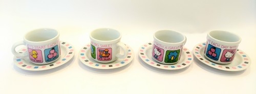 Set tazze piattini vintage - set, 4
