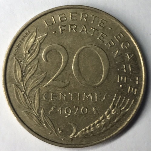 156 moneta francese 20 - f.156,