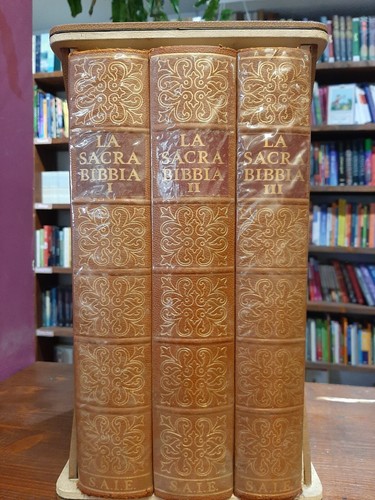 Sacra bibbia cofanetto in - la,