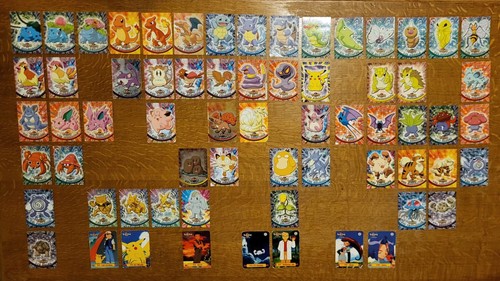 Lotto pokemon topps serie - lotto, 1