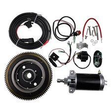 Kit Volano Avviamento Elettrico Motore per Yamaha E40X E40XMH 40CV 2Tempi Enduro 66T