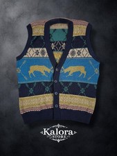 Gilet con bottoni vintage -
