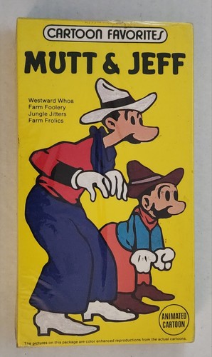 New mutt jeff vhs - mutt, cartoon