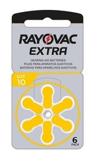 90 pile per apparecchi acustici RAYOVAC EXTRA 10  PR70 protesi acustiche