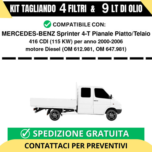 Tagliando per mercedes - tagliando, mercedes-benz
