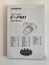 Libretto istruzioni Olympus E-PM1