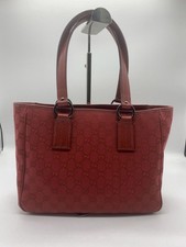 Borsa Gucci GG in tela rossa a
