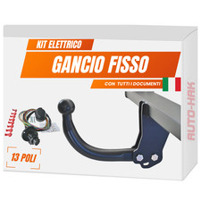 Gancio di traino fisso per