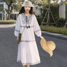 Abito ricamato donna - da,