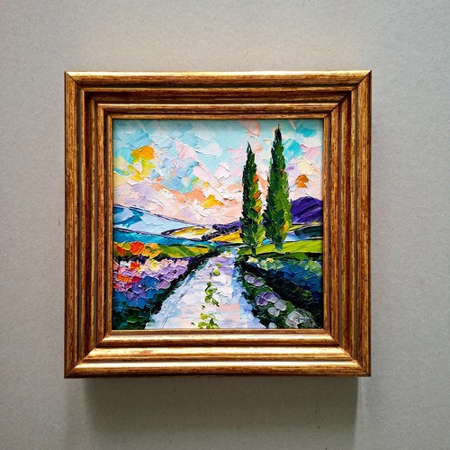 Quadro originale toscana - originale,