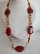 Collana lunga pietre dure