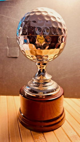 Trofeo palla golf - palla, argento