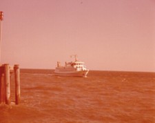 B3 -  Foto Photo Fotografia Anni 80 - Nave Imbarcazione Mare