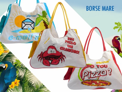 Borsa mare tracolla donna - borsa, tela
