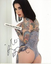 JOANNA ANGEL "ADULT FILM VIDEO PORN STAR" DI PERSONA FIRMATO 8X10 FOTO A COLORI COA