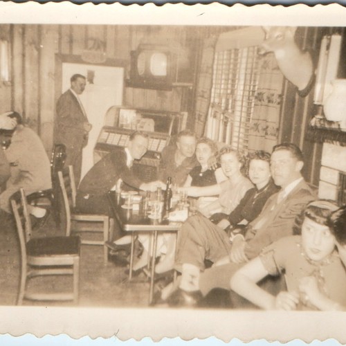 C1950s rustico cabina bar - cabina,