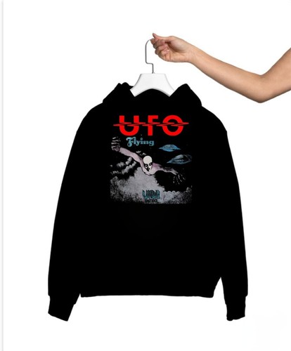 Felpa con cappuccio ufo band - felpa,