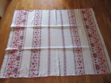 Tovaglia Tirolese Vintage (anni '80) -Tessitura Artistica FRANZ -Brunico