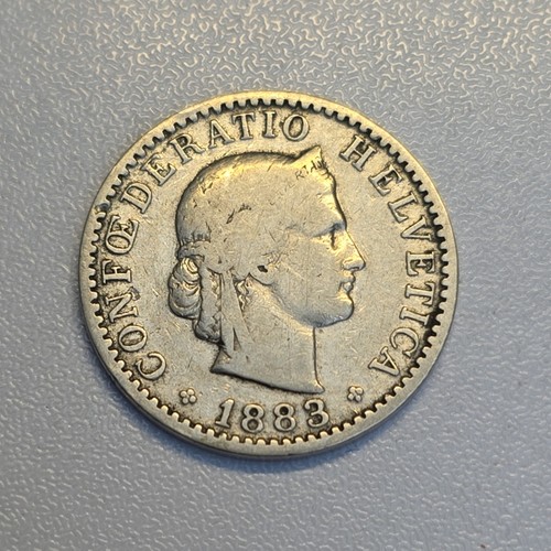 Moneta rappen 1883 argento - 1883,