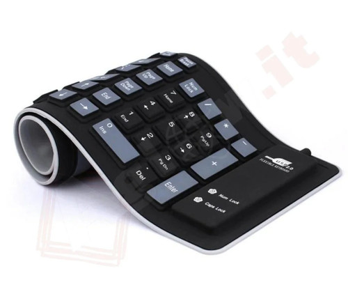 Tastiera usb flessibile - tastiera,