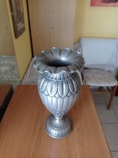 Vaso In Peltro Vintage O Soprammobile Con Coperchio Ottime Condizioni 