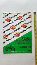 Aprilia Climber Trial 1992 catalogo ricambi TELAIO-FRAME spare parts catalogue
