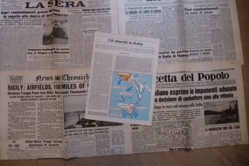 Grandi fatti 1943 - , sbarchi