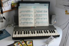 Tastiera pianola vintage - tastiera,