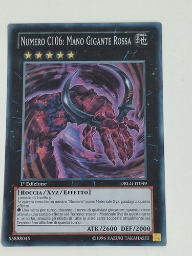 Numero c106 mano - numero,