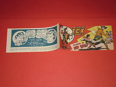 Tex willer striscia - tex, prima