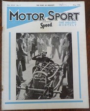 MOTOR SPORT magazine May 1946