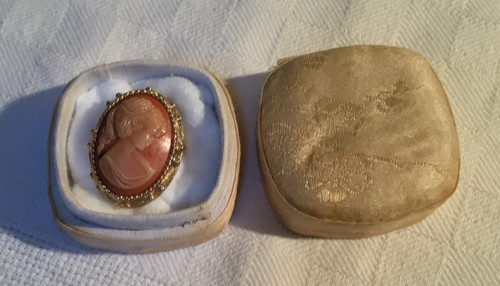 Spilla con cammeo firmata - spilla,