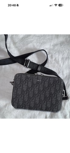 Dior oblique jacquard pouch - dior,