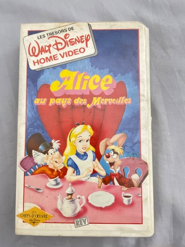 Cassette vidéo vhs alice - cassette, k7