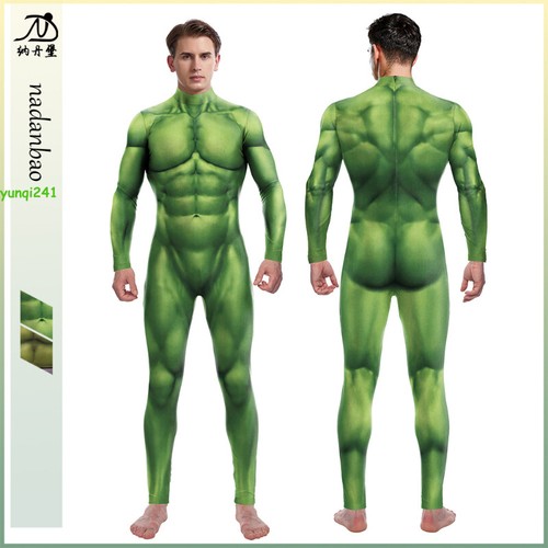 Body fitness hulk - hulk, verde