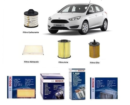 Kit filtri tagliando bosch - filtri,